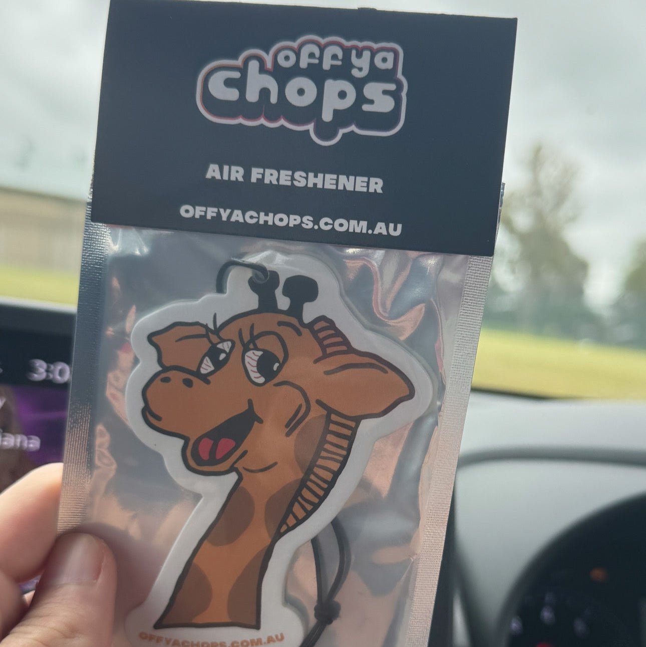 Happy Giraffe Air Freshener