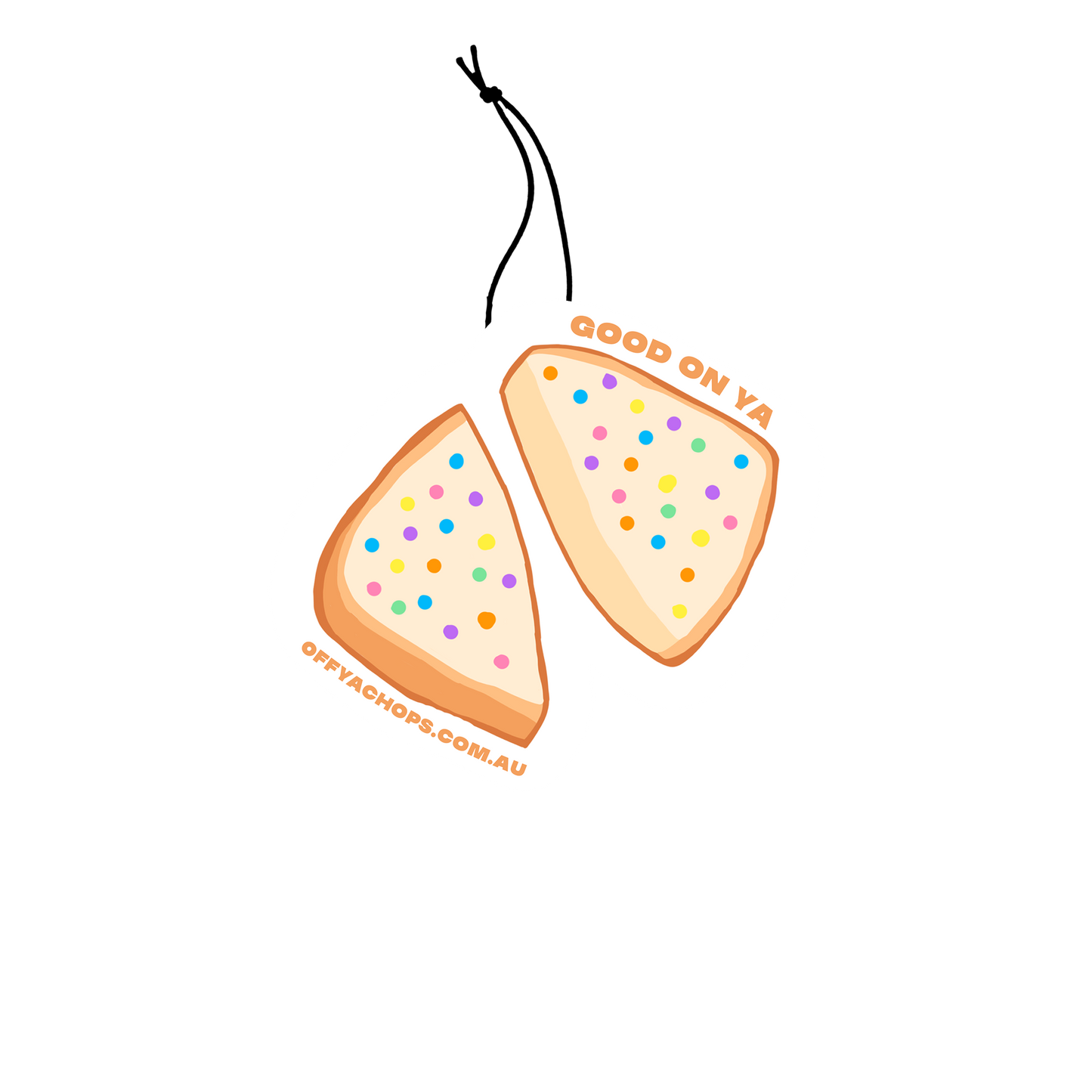 Fairy Bread Air Freshener