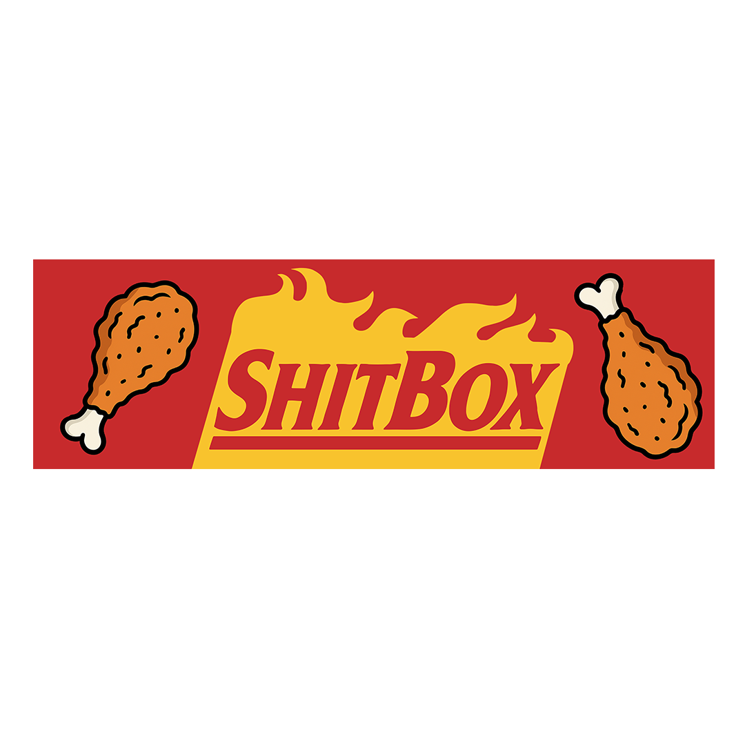 Sh!t Box Sticker
