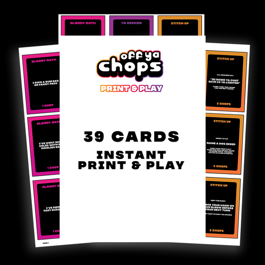 DIGITAL: Print & Play (39 cards)